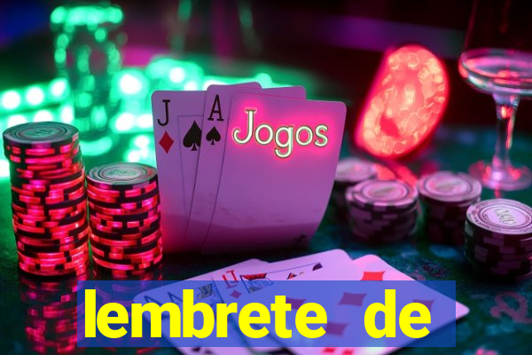lembrete de vencimento para cliente